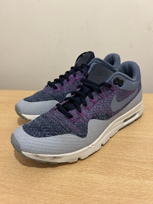 nike air max ultra flyknit ladies multi-coloured trainers size 