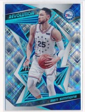 2019-2020 Panini Revolution Cosmic Basketball Card 76ers /100 Ben Simmons #1