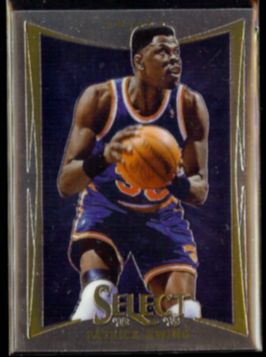 PATRICK EWING 2012 Panini Select #129.  KNICKS