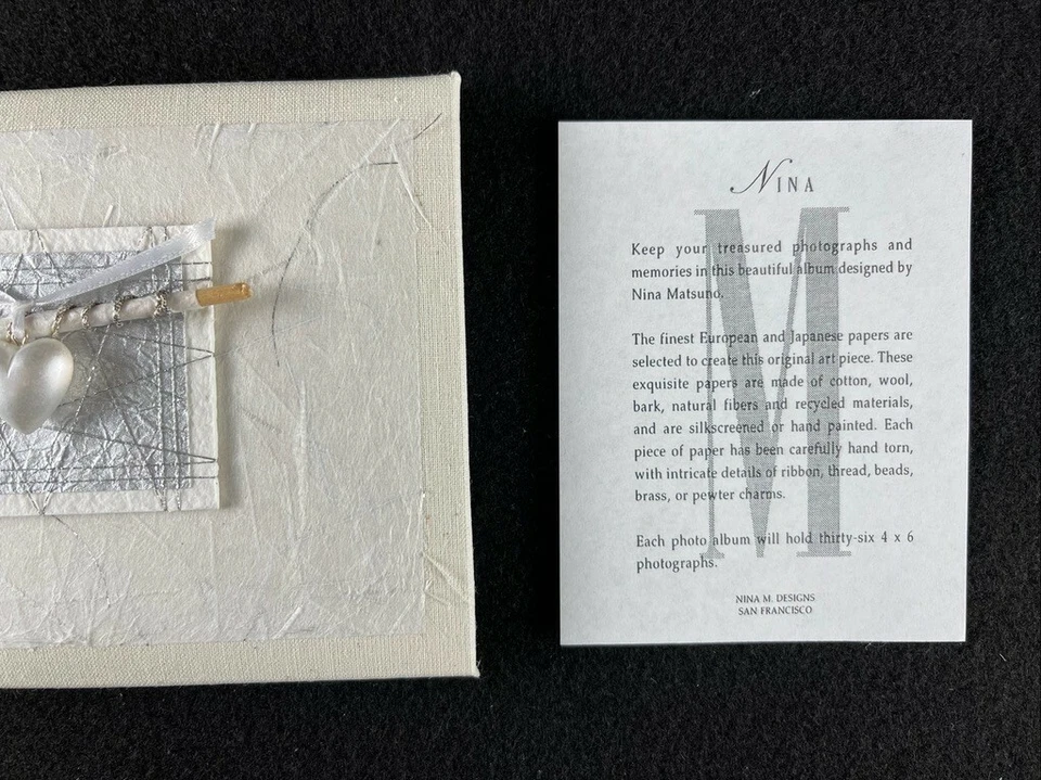 Álbum de fotos nupciales hecho a mano por Nina Matsuno Studio. Hermoso recuerdo Foto 4 de 4