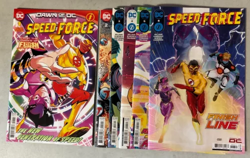 DC COMICS SPEED FORCE #1-6 ALL FLASH WALLY WEST COVER A NM