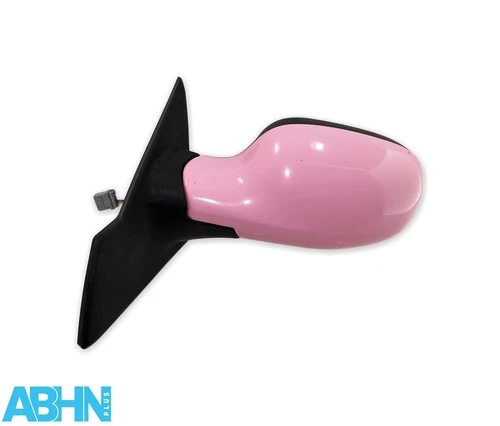 Nissan Micra K12 c+C Convertible Left Side Electric Door Mirror Pale Pink