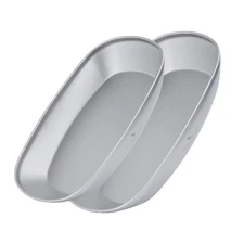 Boundless Voyage Reusable Titanium Pan Dinner Plate Ultralight Dish... Fast Ship