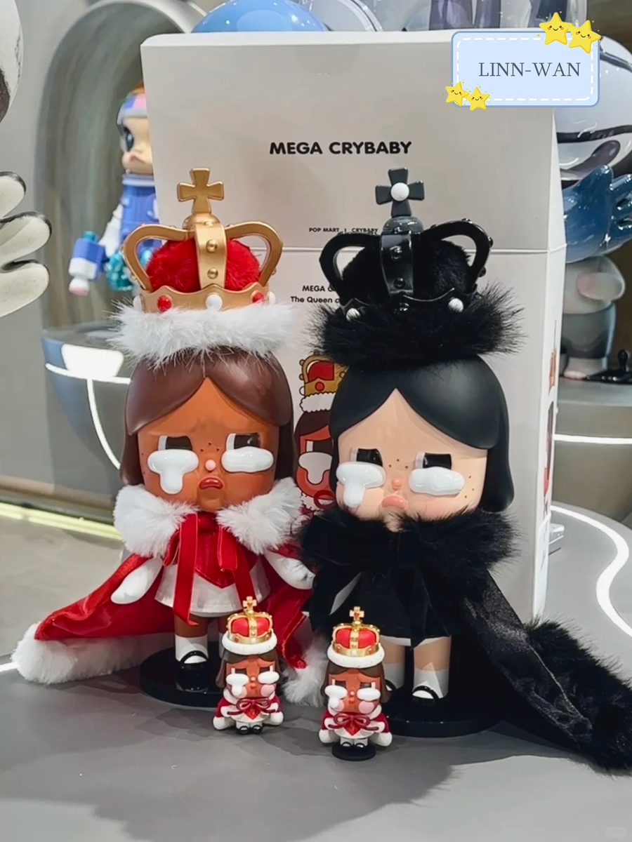 Genuine POP MART Mega Crybaby 400% Heartbreak Queen Limited Genuine POP MART Mega Crybaby 400% Heartbreak Queen Limited