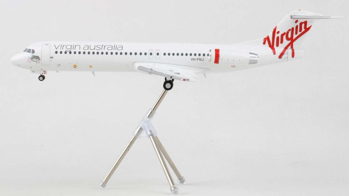 航空機・ヘリコプター Gemini 1/200 Fokker100 Virgin Australia 1/200