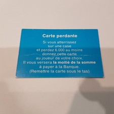 DESTINS JEU DE LA VIE CARTE CARTE PERDANTE PIÈCE DÉTACHÉE JEU DE SOCIÉTÉ