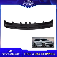 Front Bumper Fascia Applique Fits 2017-2021 Jeep Grand Cherokee 5YB31DX8AB Black