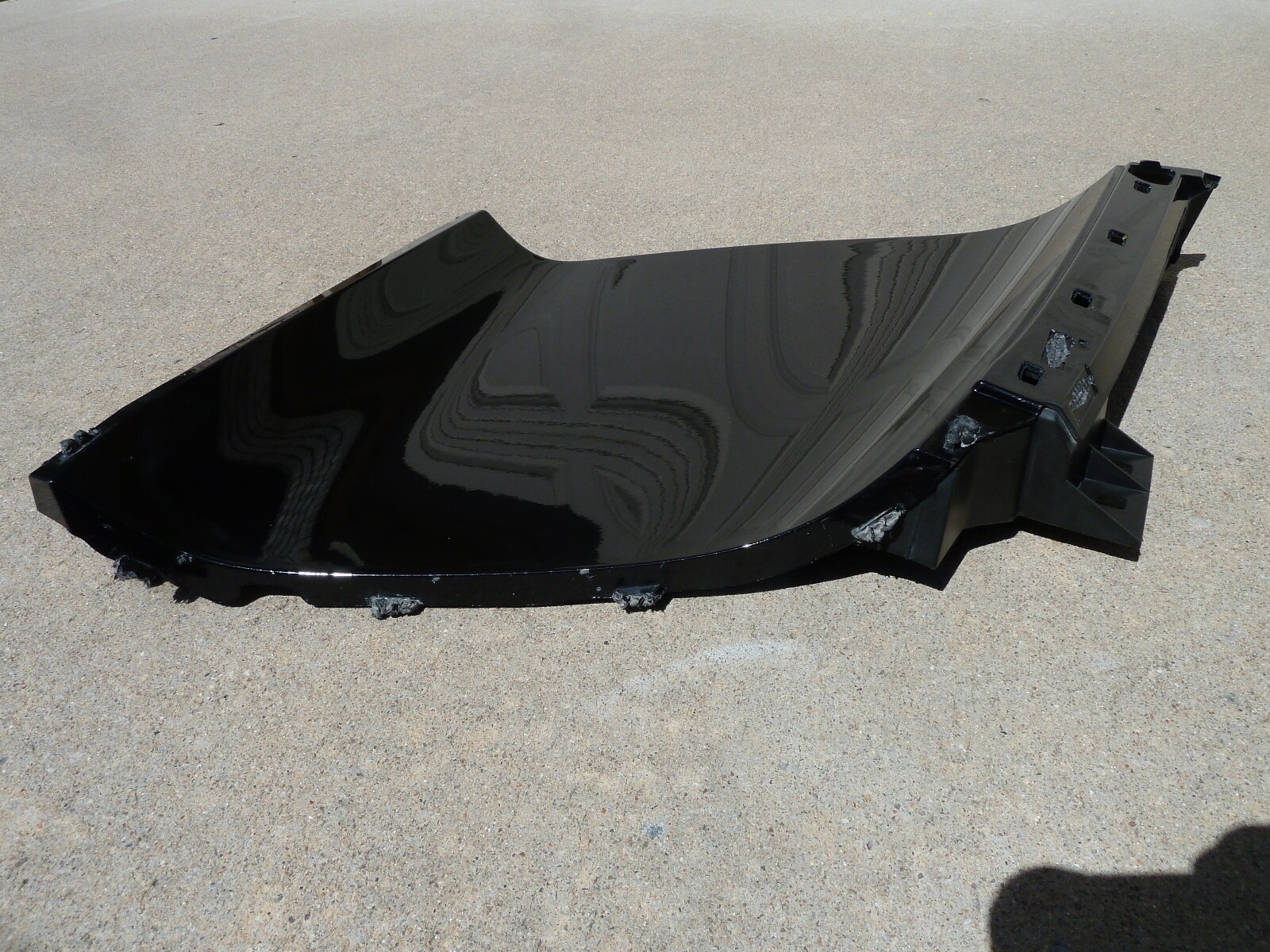 08-15 Audi R8 Spider Right Quarter Panel Insert Wing Side Air Intake Pillar trim
