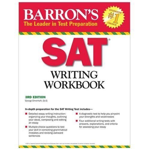 Barron's SAT Writing Workbook, 3rd Edition by Ehrenhaft Ed. D