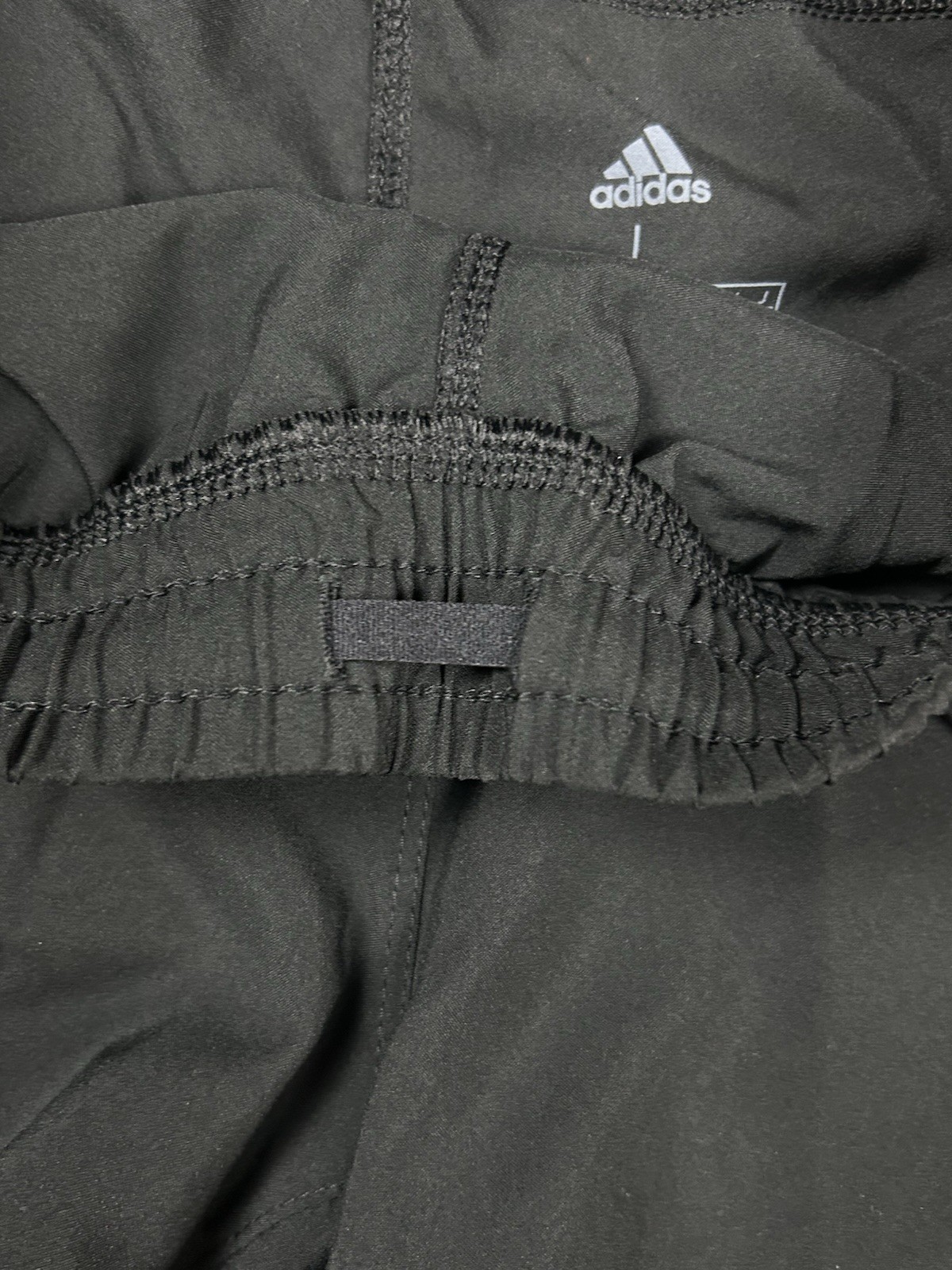 Adidas Women's Pacer 3 Woven Shorts Aeroready, M, Black with White Stripes thumbnail 7