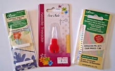 Lot of 3 items. Pins, needles & threader