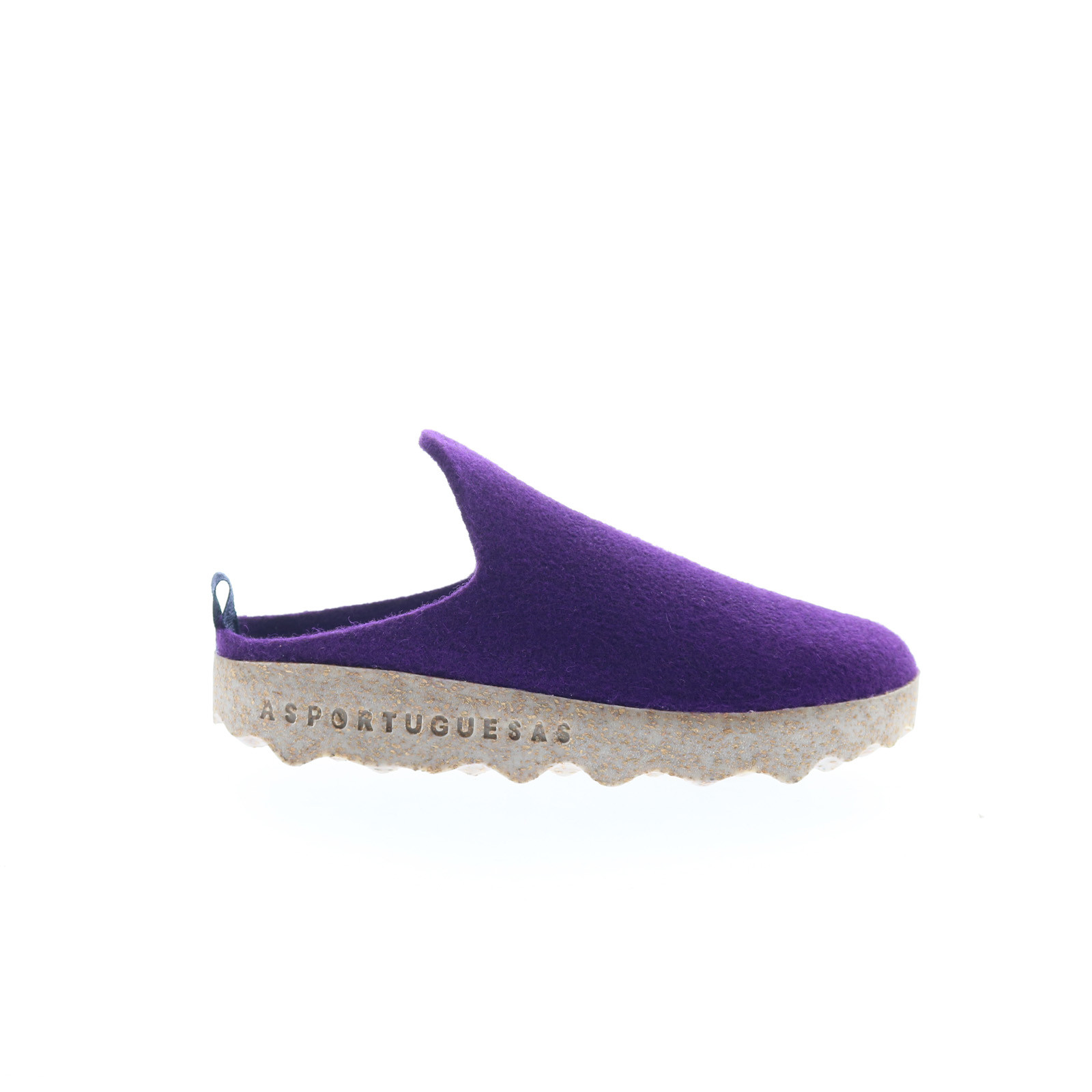 Asportuguesas Come COME023ASP-036 Женские фиолетовые слипоны на плоской подошве с сабо 13190₽