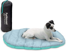 Outdoor Travel Dog Bed for Small Dogs W/ Carry Bag, Washable  Foldable, Great f