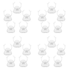 72 pcs Single Display Holder, Clear Finger Stand