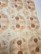 natural poplar burl wood veneer sheet, size 24"x96",