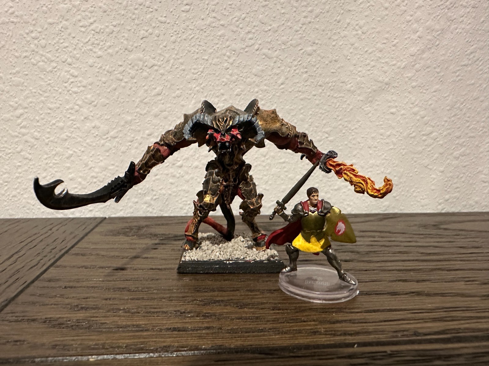14461 MALADORN FIRE DEMON - Reaper Warlord Metal Miniature Painted