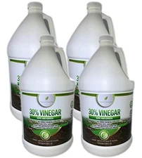 Natural Elements 30% Vinegar | (4) 1 Gallon Pack | Home and Garden 
