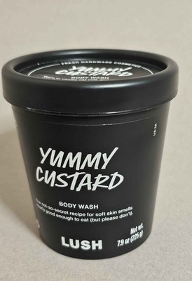 Lush Yummy Custard Body Wash 7.9oz