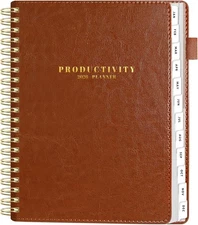 SUNEE 2026 Planner 8.5" x 11" – Dated Productivity Planner for Time Management