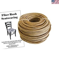 Fiber Rush Craft Kit 6 32 Kraft Brown Reed with Instructions for Beginners