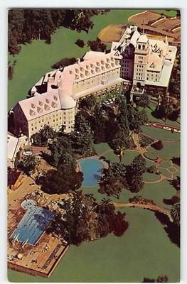 HOTEL CLAREMONT Oakland, Berkeley, CA Alameda County 1950s Vintage Postcard