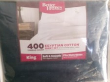 New King Size Sheet Set Egyptian Cotton 400TC 1078
