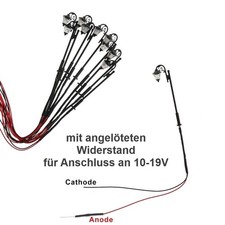 LED Straßenlampen N TT Parkleuchten 5cm Laternen Leuchten Lampen 10 Stück S142