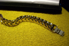 Armband in Bicolor Herz Design für Sie oder Ihn nicht Energetix