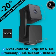 ✅ Wyze Cam Pan v3 Indoor/Outdoor Wifi 1080p Pan/Tilt/Zoom Security Camera Black✅