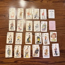 Vintage Whitman Miniature Old Maid Card Game - Complete