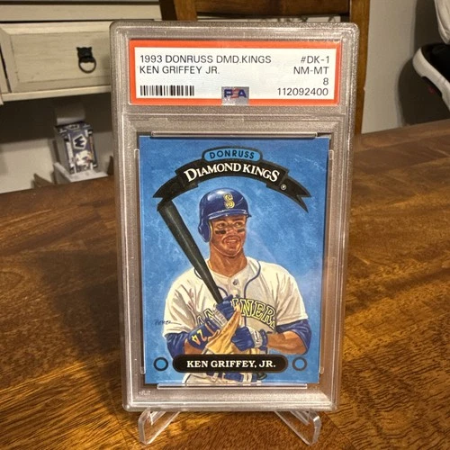 1993 Donruss DMD Kings Ken Griffey Jr PSA 8