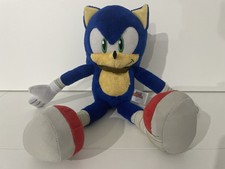 RARE SONIC BOOM - 15 INCH DELUXE SFX SONIC THE HEDGEHOG PLUSH SOFT TOY TOMY 2014