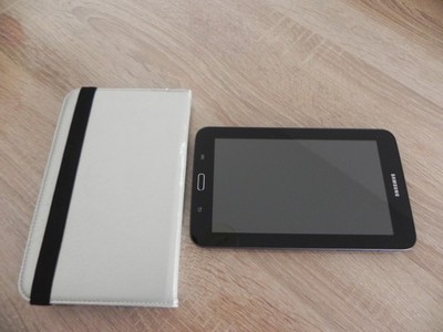 Samsung Galaxy Tab 3 Lite SM-T110 8GB, WLAN, 17,8 cm (7 Zoll) - Dunkel Grau Top