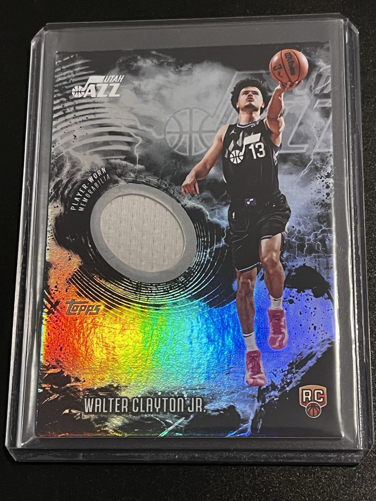 2025-26 Topps Walter Clayton Jr Rise to the Occasion Relic RC Jersey #RTO-WC