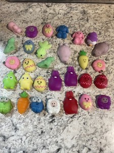 Lot Of 30 Pre-owned Squishy Mochi From The Junk Drawer!