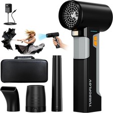 Cordless Car Dryer Air Blower 1.6KG Turbo Thrust,4-Speed Rechargeable Electric