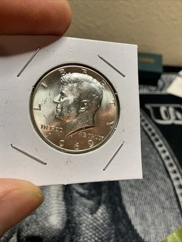 Uncirculated 1969-D Denver Mint 40% Silver Kennedy Half Dollar