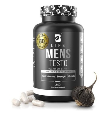 Testosterone Booster for Men, Male Enhancement Pills, Energy, Libido 240 Capsule