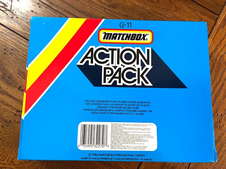 1986 Matchbox G-11 Action Pack - Lufthaasa - Image 4 of 4