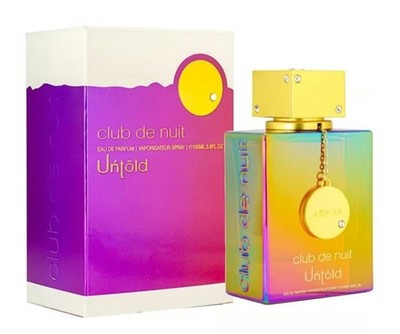 Armaf Club de Nuit Untold Eau de Parfum Spray Fragrance, 105 mL / 3.6 fl oz