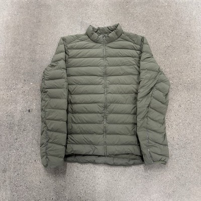 Men s Lululemon Puffer Jacket Navigation Goose Down Lightweight Outdoor Large