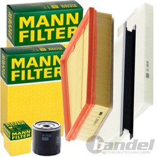 MANN FILTER INSPEKTIONSPAKET passend f&uuml;r MERCEDES CITAN W415 RENAULT KANGOO 1 2