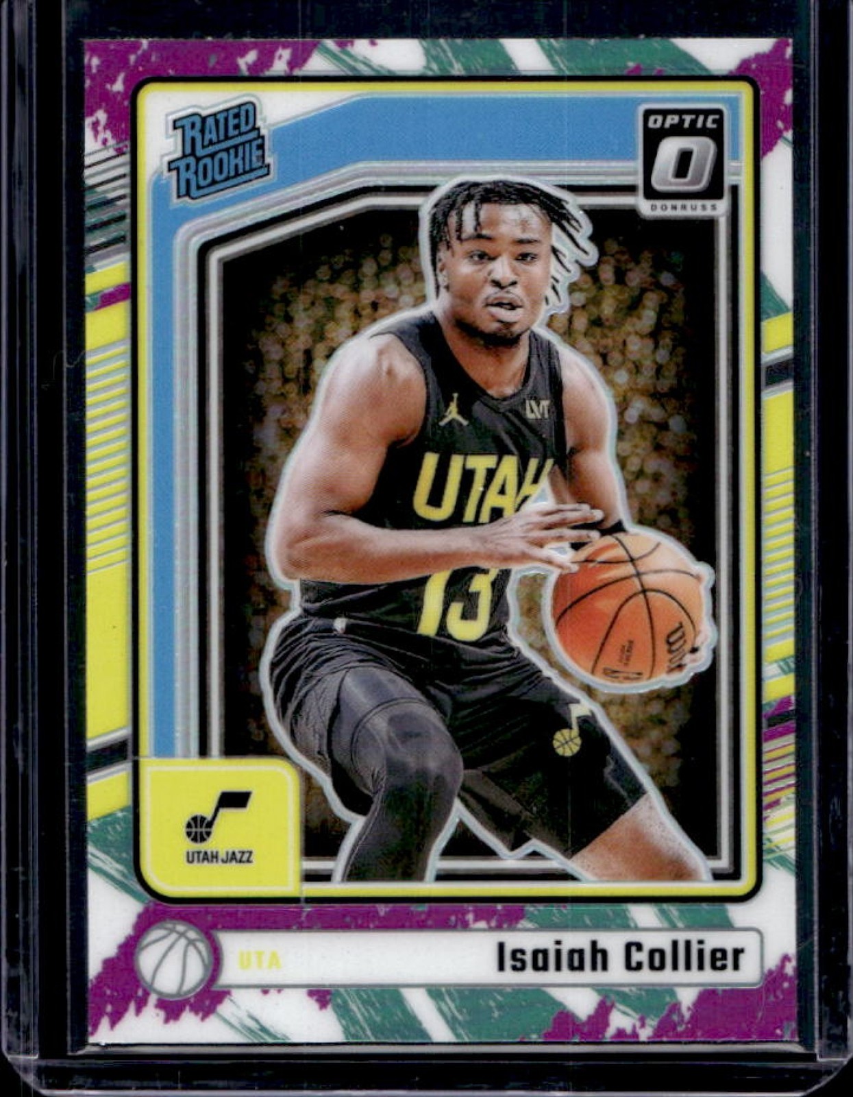 2024-25 Donruss Optic Isaiah Collier Rated Rookie Jazz Rookie RC #295