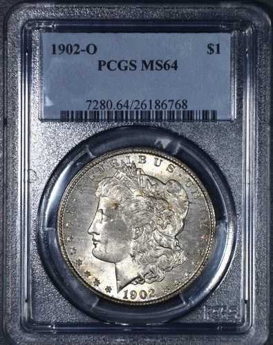 1902-O $1 MORGAN SILVER DOLLAR KM# 110 PCGS MS 64 A6538