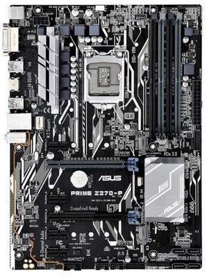 ASUS PRIME Z270-P LGA1151 DDR4 HDMI DVI M.2 USB 3.0 ATX Mainboard Neuwertig