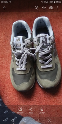 new balance NB Classic 574 Core Sneaker grün