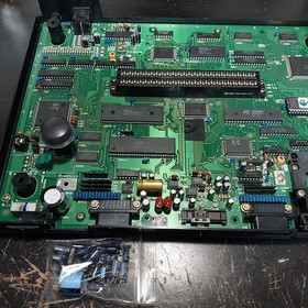 SNK NEO GEO AES Japanese Console RGB Bypass BIOS socket Recap AES3-4 #058249