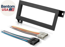 Single Din Radio Installation Dash Kit W/Radio Wiring Harness for 1974-2003 Chry