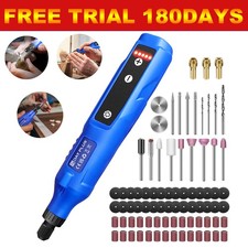 USB Cordless Electric Mini Drill Grinder Polishing Engraving Pen Rotary Tool Kit