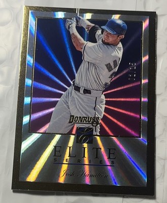 Josh Hamilton 2026 Donruss SSP Elite Series Purple Laser 2/15 Texas Rangers